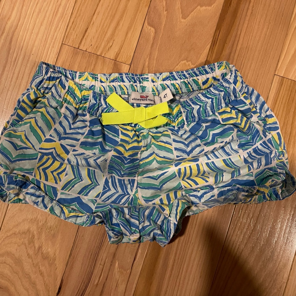 Vineyard Vines Little Girls Cotton Shorts Size 4T